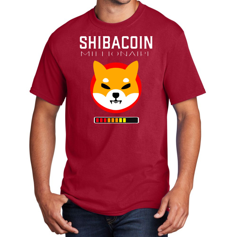 Shiba Coin Millionaire Loading Token Coin Shiba Inu Crypto Basic T-shirt | Artistshot