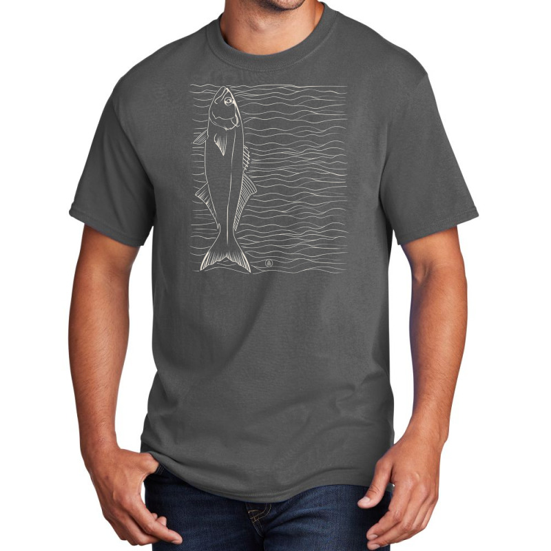 Bluefish Sea Fishing Surf Casting Angling Premium Basic T-shirt | Artistshot