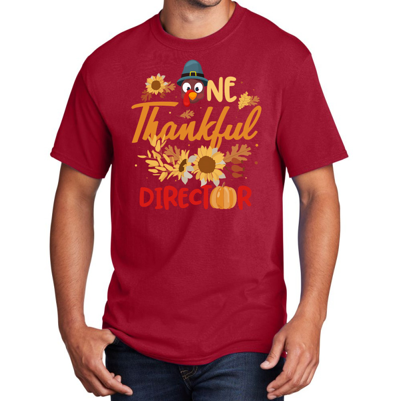 Filmmaking One Thankful Director Basic T-shirt by EpulArt | Artistshot