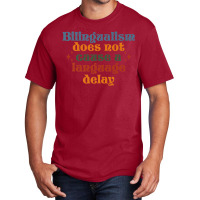 Bilingualism Does Not Cause A Language Delay Slp Pathologist Premium Basic T-shirt | Artistshot