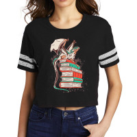 Author Textbookshelf Bookshelf Reading Reading Stu Scorecard Crop Tee | Artistshot