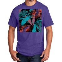 Jungle T  Shirt Jungle Paradise Botanical T  Shirt Basic T-shirt | Artistshot