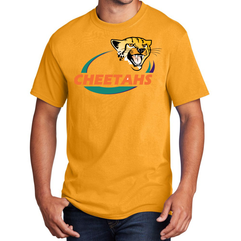 Central Cheetahs Rugby Super League Basic T-shirt by SomArt | Artistshot