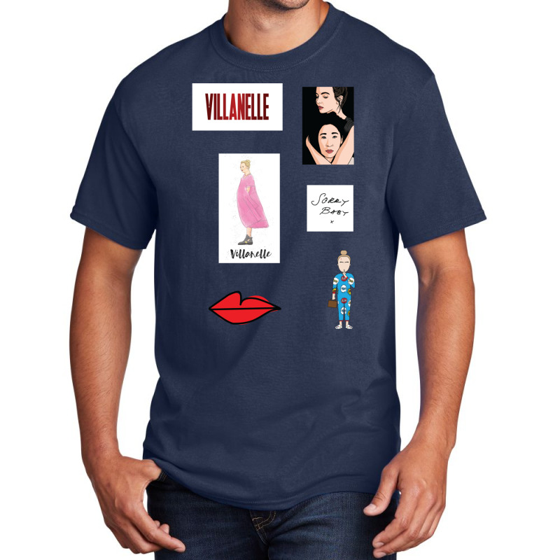 Killing Eve, Villanelle,jodie Comer,villanelle Jesus,drag,drag King,po Basic T-shirt | Artistshot