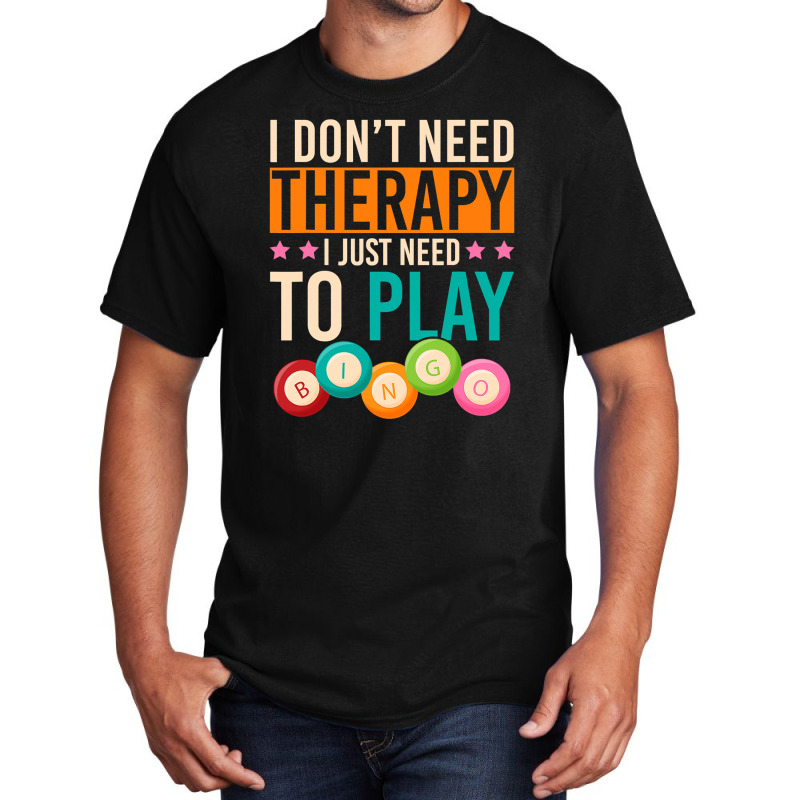 Funny Bingo Player Lottery Gambling Basic T-shirt | Artistshot