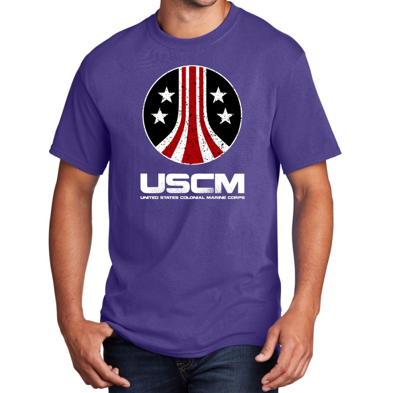 American Space Star Basic T-shirt by vetalnorthennf | Artistshot