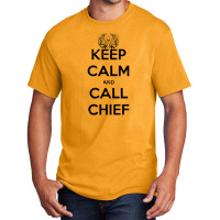 Keep Calm And Call Chief Warrant Officer Corps Eagle Rising Long Sleev Basic T-shirt | Artistshot