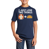 Funny Guinea Pig Taco Lover Furry Basic Youth T-shirt | Artistshot