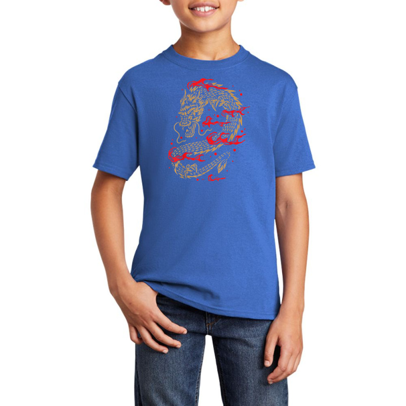 Chinese Dragon Basic Youth T-shirt | Artistshot