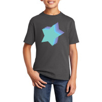 Lightning Star Red Star Orange Star Yellow Star Peach Star Teal Star Basic Youth T-shirt | Artistshot