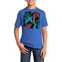 Jungle T  Shirt Jungle Paradise Botanical T  Shirt Basic Youth T-shirt | Artistshot