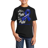 Esophageal Cancer Awareness T  Shirt Esophageal Cancer Awareness Her F Basic Youth T-shirt | Artistshot