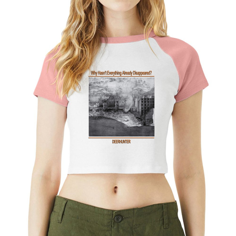 Deerhunter 4 Raglan Crop Top | Artistshot