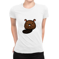 Otter Ladies Fitted T-shirt | Artistshot