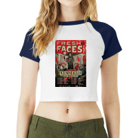 Fresh Faces Raglan Crop Top | Artistshot