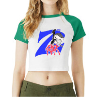 That Metal Show Eddie Trunk Metal Evolution Sucker Free Z Rock Headb Raglan Crop Top | Artistshot