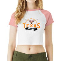 Womens Vintage Classic Style Texas Lone Star Longhorn Design V Neck T Raglan Crop Top | Artistshot