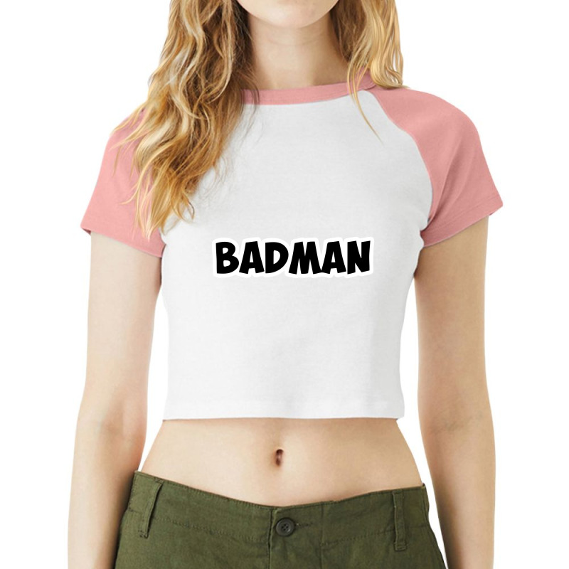 Vegeta Badman Raglan Crop Top by turnercheyenne | Artistshot