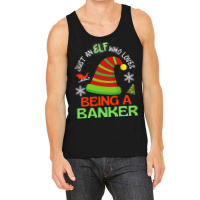 Banker Elf Christmas Party Matching Family Tank Top | Artistshot