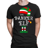 Banker Elf Family Christmas Matching Pajamas Group T-shirt | Artistshot