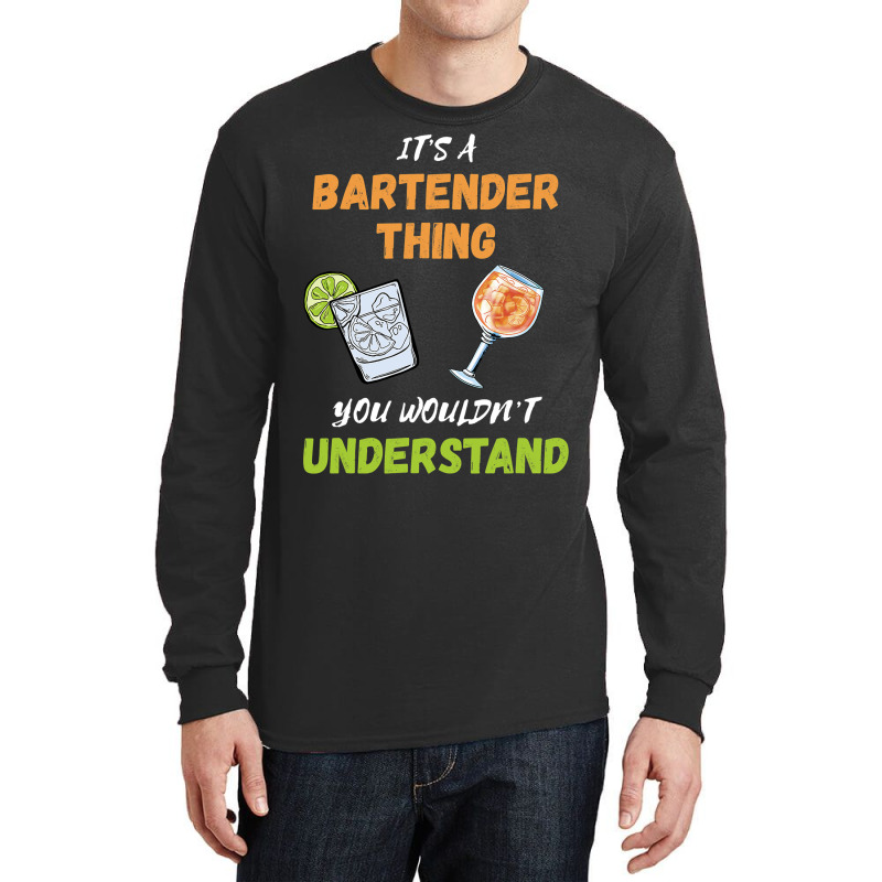 Bartender Thing Cocktail Drinks Mixologist Intoxic Long Sleeve Shirts by YadrielCarballo | Artistshot