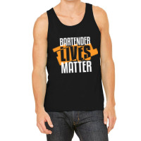 Bartender Lives Matter Barkeeper Tank Top | Artistshot