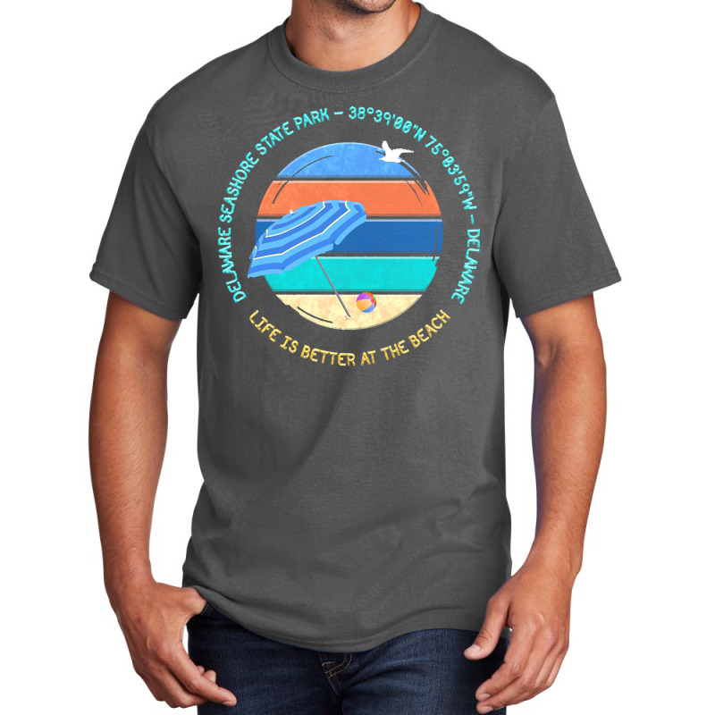 Delaware Seashore State Park T  Shirt Delaware Seashore State Park, De Basic T-shirt | Artistshot