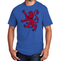 Lion Rampant Of Scotland, Royal Banner, Royal Arms, Scottish Pride Basic T-shirt | Artistshot