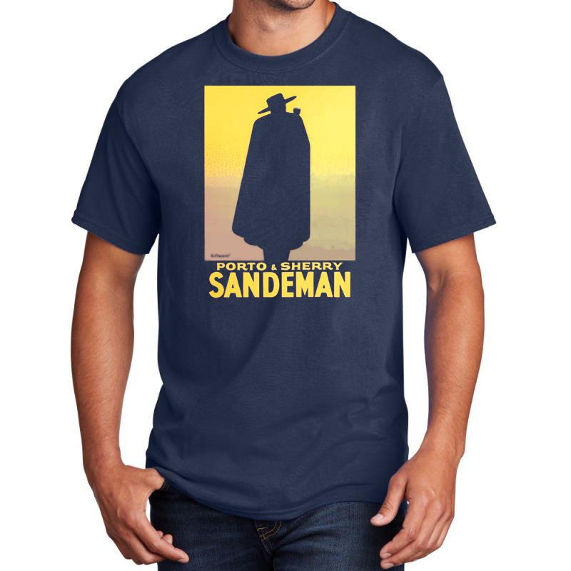 Sandeman, From Vintage Port & Sherry Advertisement   Vintage Advertise Basic T-shirt | Artistshot