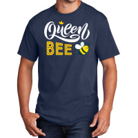 Bee Beekeeper Queen Bee Cute Bees Honey Lover Queen Bee 340 Hive Beeke Basic T-shirt | Artistshot