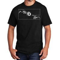 Billiard Ball Black 8 For Billiard Player For Pool Billiards T Shirt Basic T-shirt | Artistshot