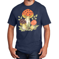 Mushrooms T  Shirt Retro 70's Mushrooms T  Shirt Basic T-shirt | Artistshot