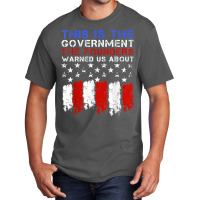 This Is The Government Our Founders Warned Us About T Shirt Basic T-shirt | Artistshot