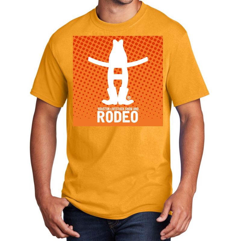 Houston Live Stock Show And Rodeo Basic T-shirt by terisa880603tr | Artistshot