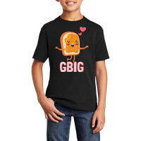 Gbig Peanut Butter Pb&j Sorority Reveal Set Big Sister T Shirt Basic Youth T-shirt | Artistshot