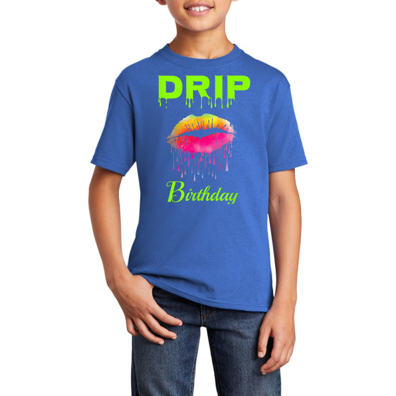 Drip Squad Birthday T Shirt Basic Youth T-shirt | Artistshot