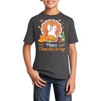 Havanese Dog Thanksgiving Christmas Day T  Shirt Havanese Turkey Costu Basic Youth T-shirt | Artistshot