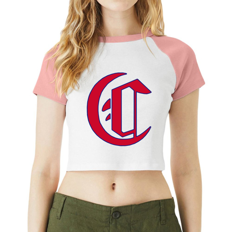 Canadiens Sport Raglan Crop Top by CRV | Artistshot