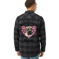 Just A Girl Who Loves Mastiffs Dogs Cute Puppy 3 Flannel Shirt | Artistshot