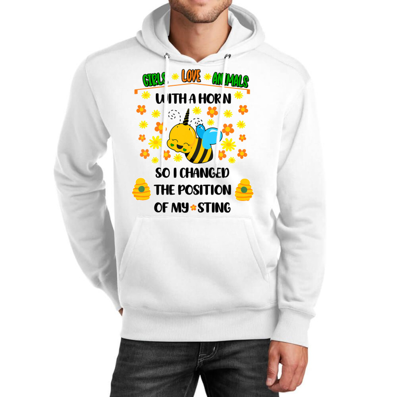 Kids Funny Bees Idea For Girls Beekeeping Beekeepe Unisex Hoodie | Artistshot