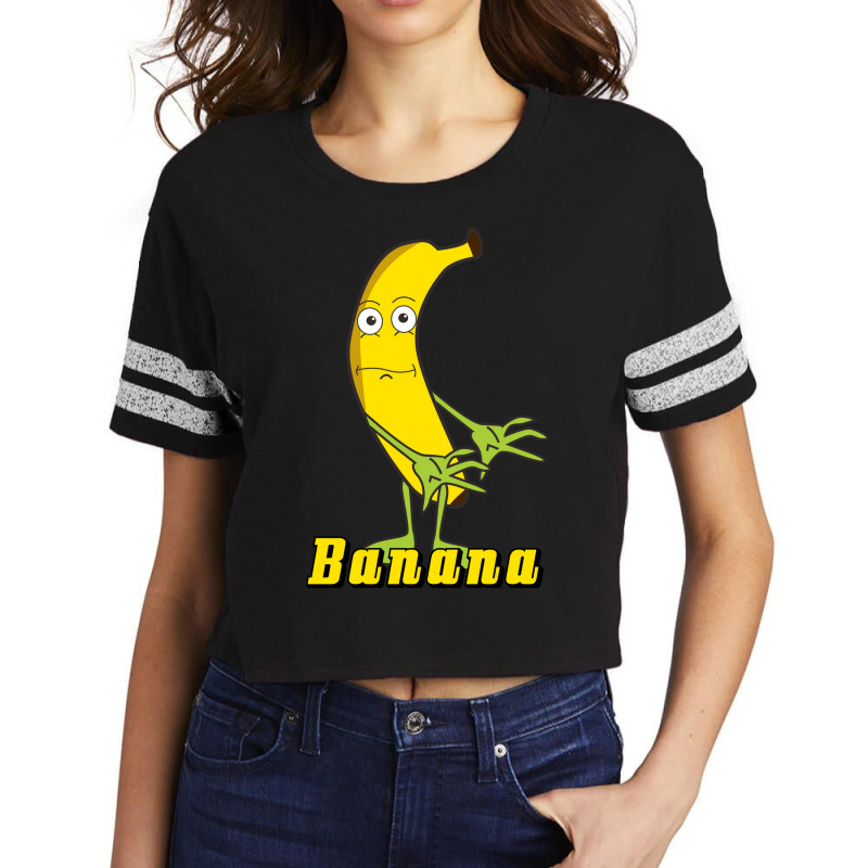 Banana 3 Scorecard Crop Tee by pottshazel34 | Artistshot