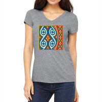 Retro Neo Toraja Motif Women's V-neck T-shirt | Artistshot