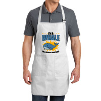 Im A Whale In A Human Costume Sea Life Marine Biol Full-length Apron | Artistshot