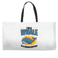 Im A Whale In A Human Costume Sea Life Marine Biol Weekender Totes | Artistshot