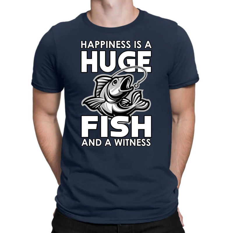 Huge Fish - Angler Line T-Shirt by angitouch | Artistshot