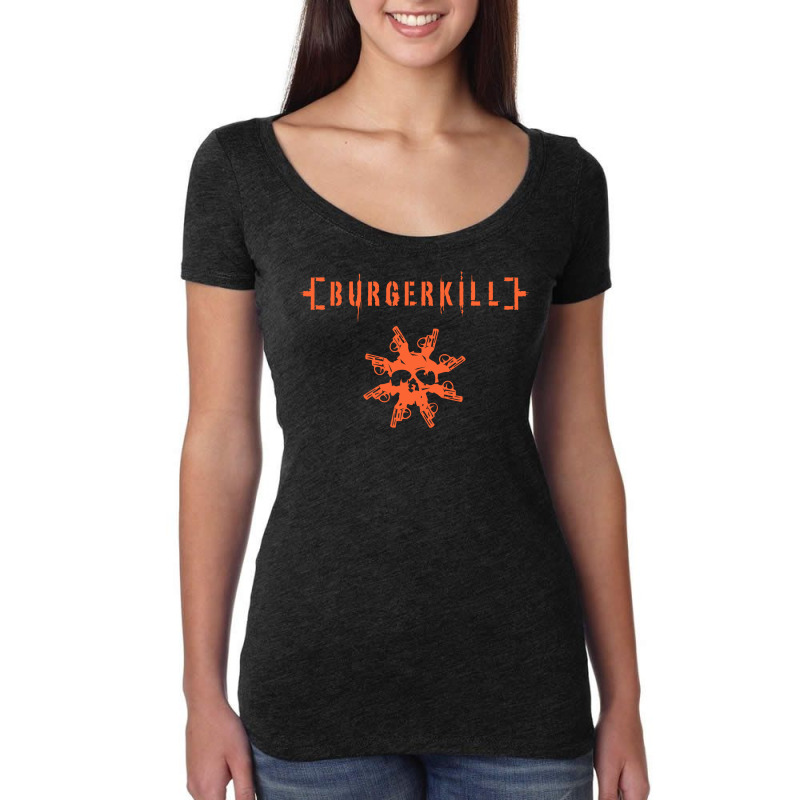 [burgerkill] Women's Triblend Scoop T-shirt by music_online | Artistshot