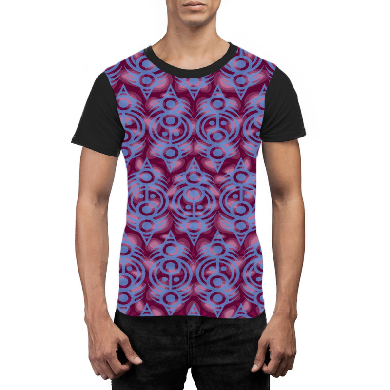 Neo Asmat Ethnic Purple Bird Graphic T-shirt | Artistshot