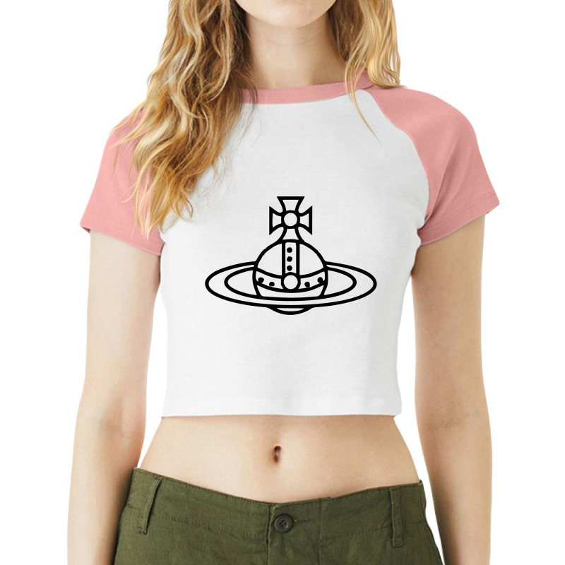 Westwood Crown Raglan Crop Top by gradydakota | Artistshot