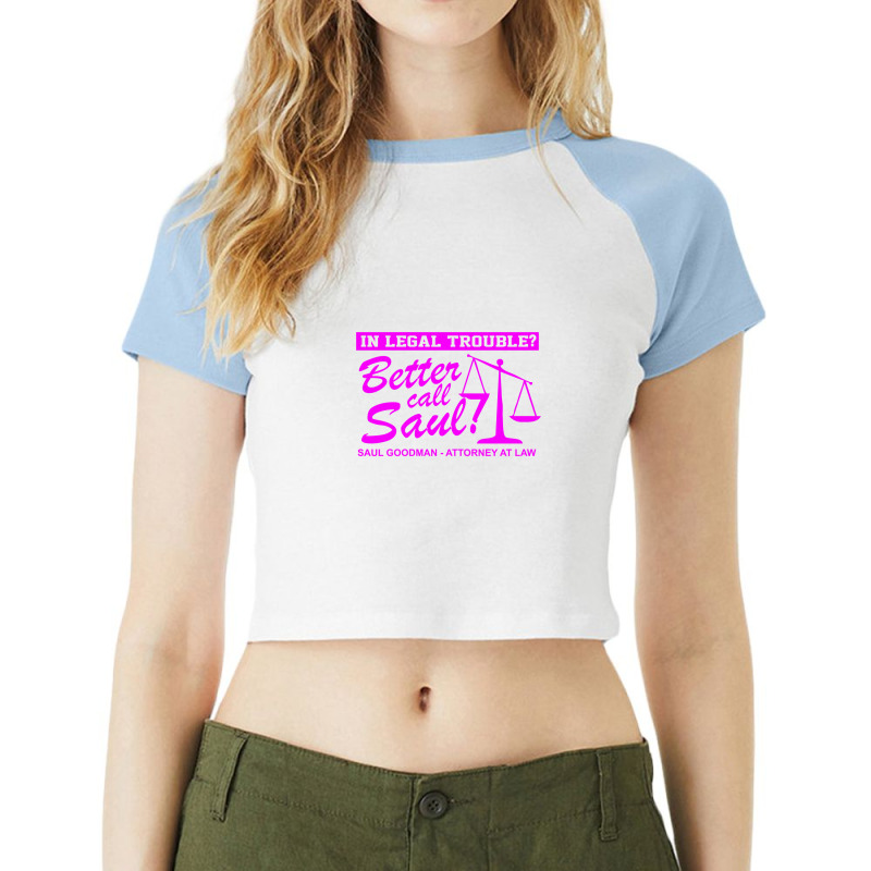 Better C Funny Trend Newall Ad Raglan Crop Top | Artistshot