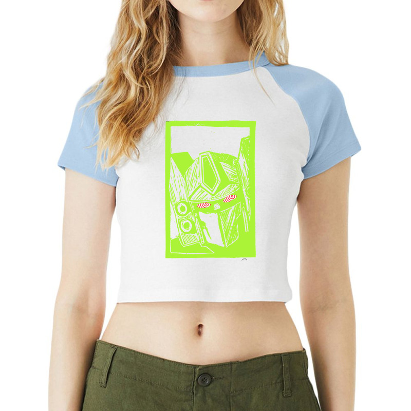 Bizarro Power Master Toxic Essential Raglan Crop Top by Hoang95 | Artistshot